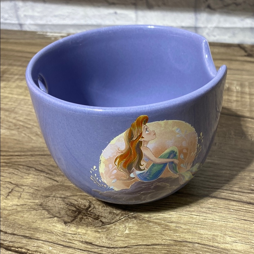Disney Ariel Lavender Bowl with Cutout